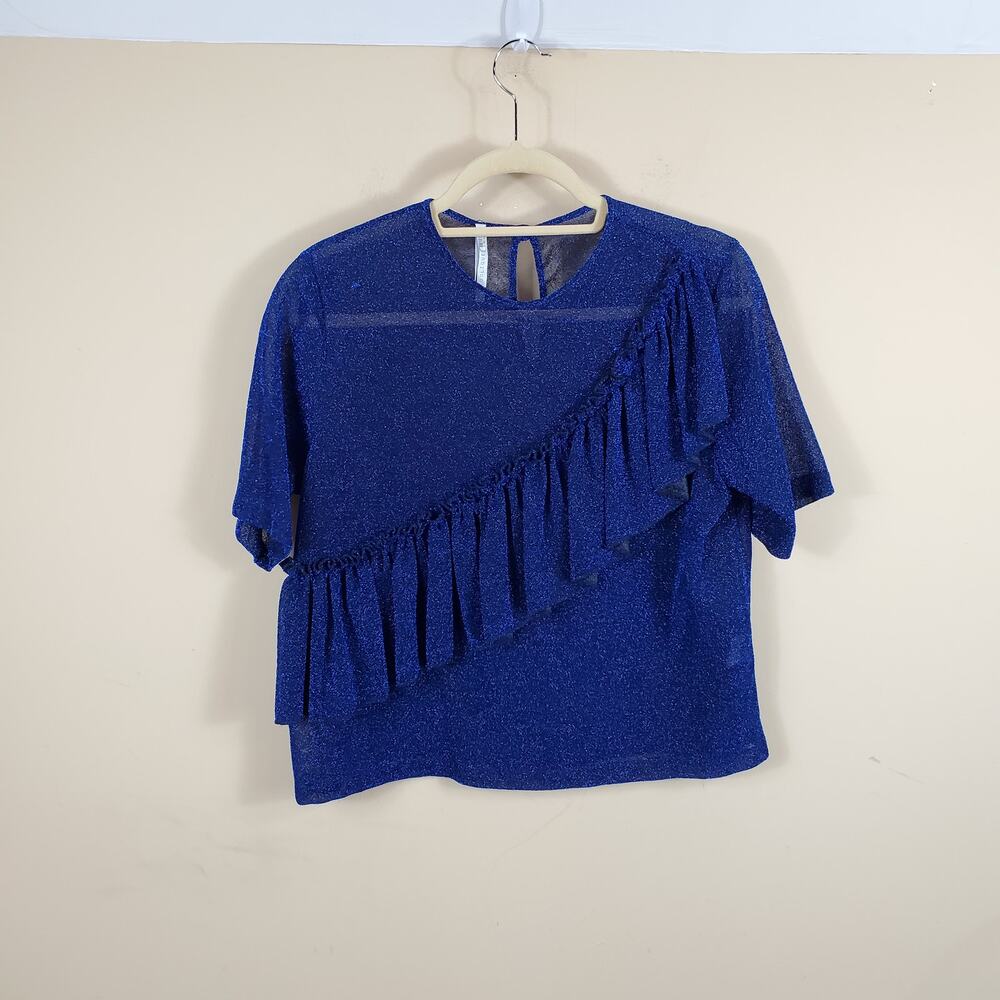 Alcoolique Sheer Funky Top Women's Size IT42/US M